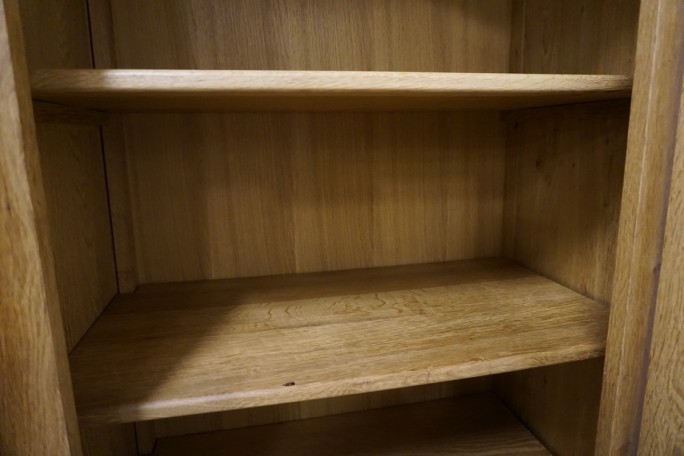 WITRYNA Z KOMODĄ LITY DĄB Z LITEGO DĘBU SZER....