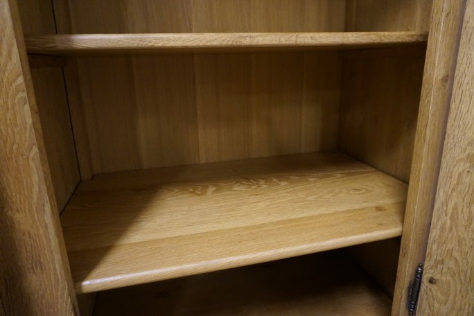 WITRYNA Z KOMODĄ LITY DĄB Z LITEGO DĘBU SZER....