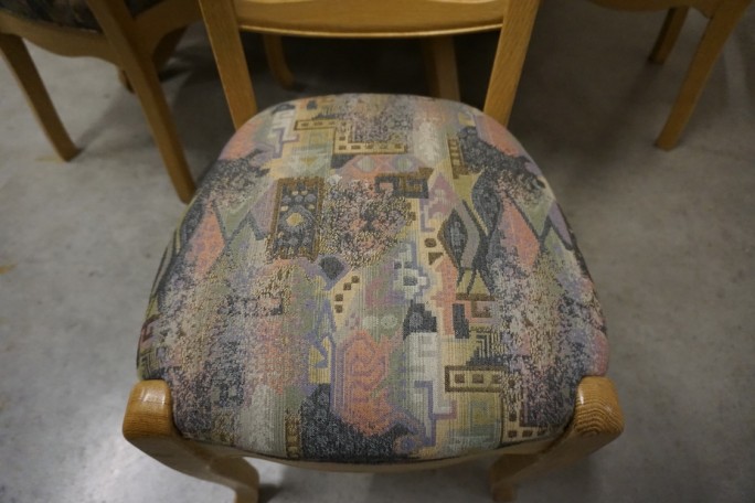 STÓŁ LITY DĄB DĘBOWY ROZKŁADANY JASNY + 6...