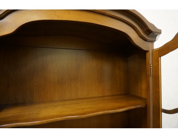 WITRYNA BIBLIOTEKA ORZECHOWA 2 DRZWIOWA SZER. 125 CM