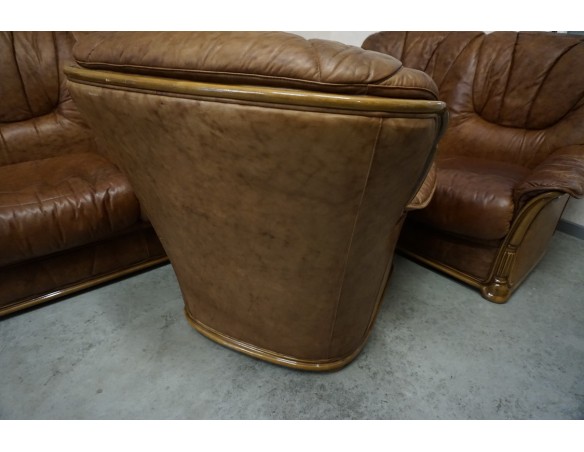 ZESTAW SKÓRA NATURALNA WŁOSKI STYL 3+2+1 DO RENOWACJI