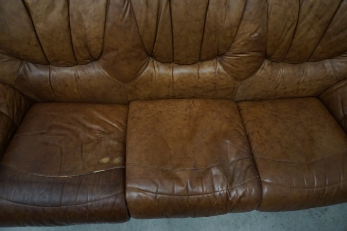 ZESTAW SKÓRA NATURALNA WŁOSKI STYL 3+2+1 DO...