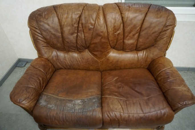 ZESTAW SKÓRA NATURALNA WŁOSKI STYL 3+2+1 DO...