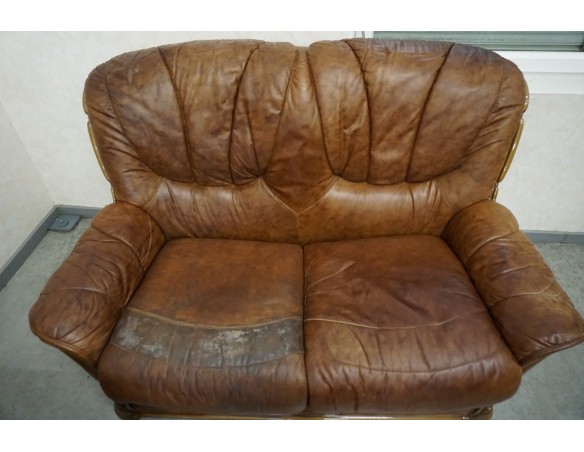 ZESTAW SKÓRA NATURALNA WŁOSKI STYL 3+2+1 DO RENOWACJI