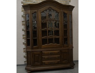 WITRYNA DĘBOWA LITY DĄB CIEMNA PRZEBOGATA SZER. 170 CM 2