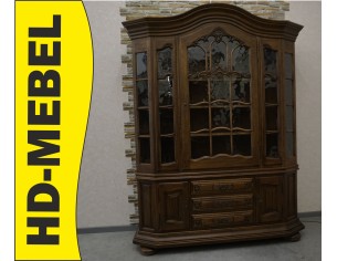 WITRYNA DĘBOWA LITY DĄB CIEMNA PRZEBOGATA SZER. 170 CM