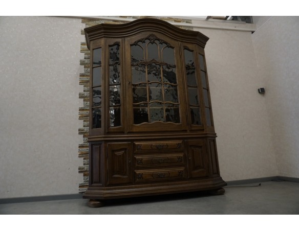 WITRYNA DĘBOWA LITY DĄB CIEMNA PRZEBOGATA SZER. 170 CM