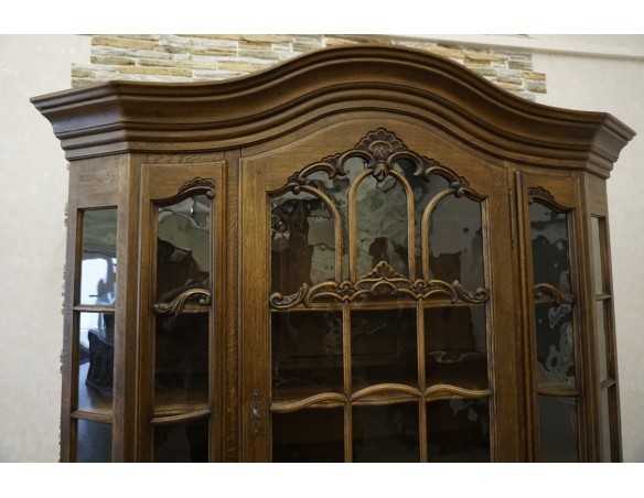 WITRYNA DĘBOWA LITY DĄB CIEMNA PRZEBOGATA SZER. 170 CM