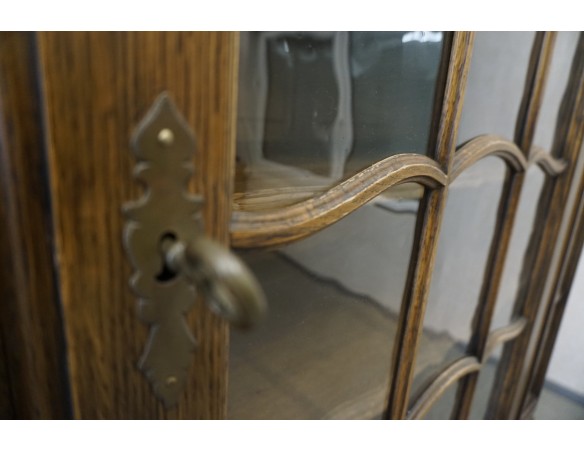 WITRYNA DĘBOWA LITY DĄB CIEMNA PRZEBOGATA SZER. 170 CM