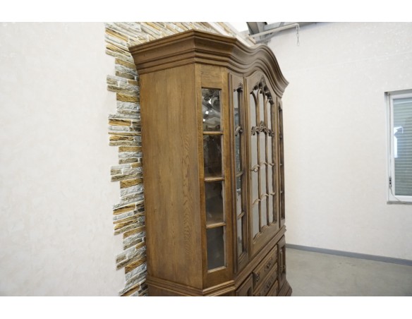 WITRYNA DĘBOWA LITY DĄB CIEMNA PRZEBOGATA SZER. 170 CM