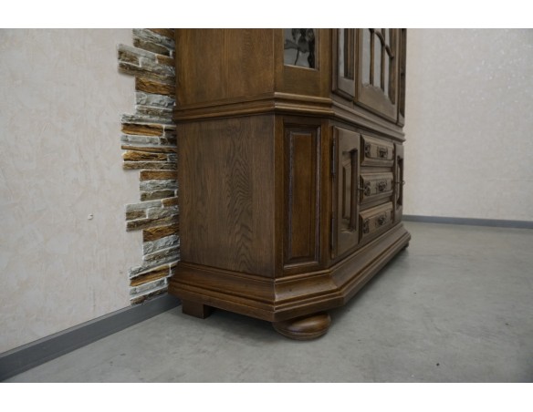 WITRYNA DĘBOWA LITY DĄB CIEMNA PRZEBOGATA SZER. 170 CM