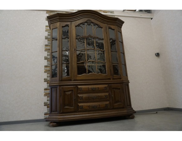 WITRYNA DĘBOWA LITY DĄB CIEMNA PRZEBOGATA SZER. 170 CM