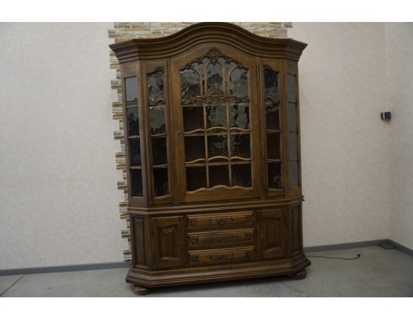 WITRYNA DĘBOWA LITY DĄB CIEMNA PRZEBOGATA SZER. 170 CM