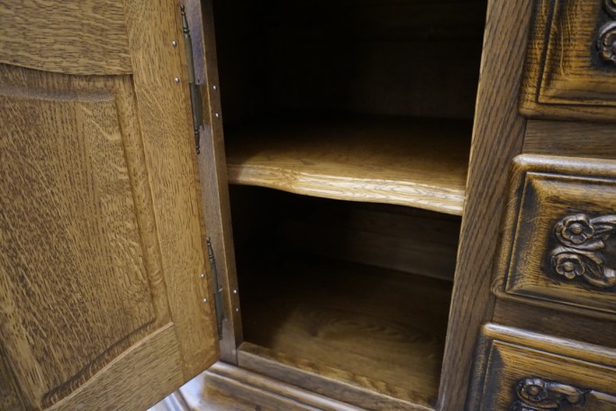 WITRYNA DĘBOWA LITY DĄB CIEMNA PRZEBOGATA SZER....