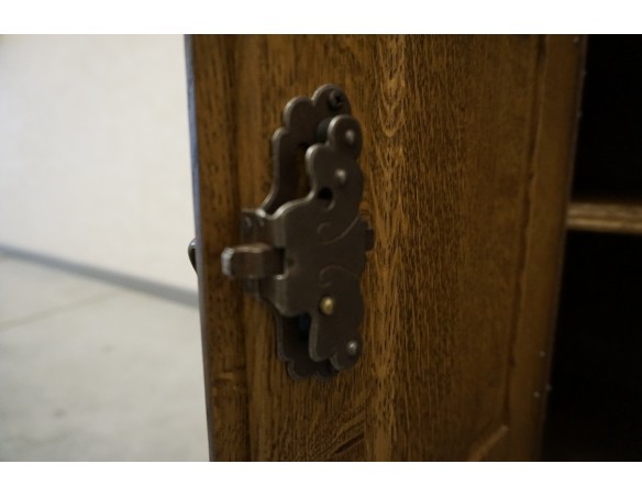 WITRYNA DĘBOWA LITY DĄB CIEMNA PRZEBOGATA SZER. 170 CM