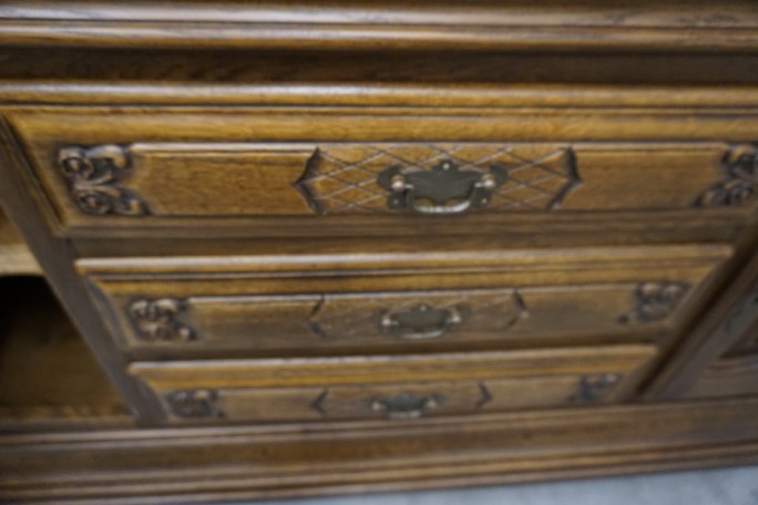 WITRYNA DĘBOWA LITY DĄB CIEMNA PRZEBOGATA SZER....