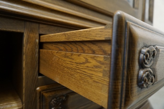 WITRYNA DĘBOWA LITY DĄB CIEMNA PRZEBOGATA SZER....