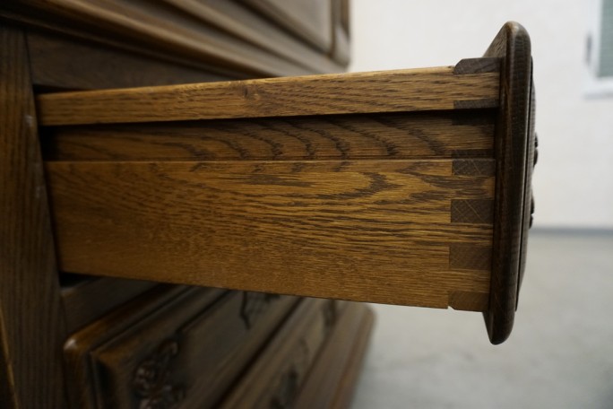 WITRYNA DĘBOWA LITY DĄB CIEMNA PRZEBOGATA SZER....