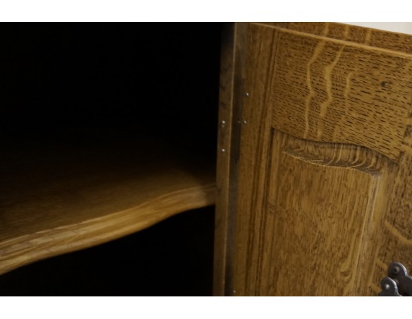 WITRYNA DĘBOWA LITY DĄB CIEMNA PRZEBOGATA SZER. 170 CM