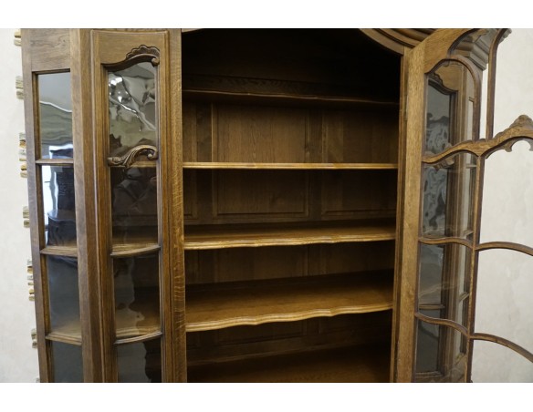 WITRYNA DĘBOWA LITY DĄB CIEMNA PRZEBOGATA SZER. 170 CM