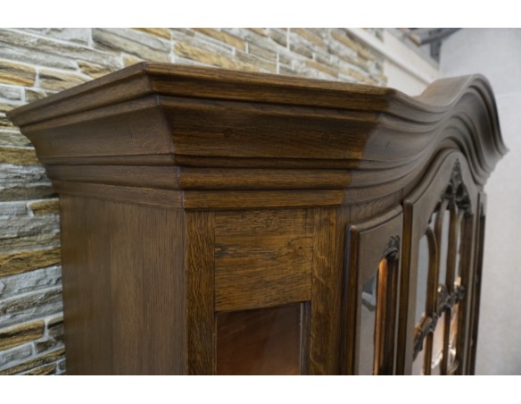 WITRYNA DĘBOWA LITY DĄB CIEMNA PRZEBOGATA SZER. 170 CM