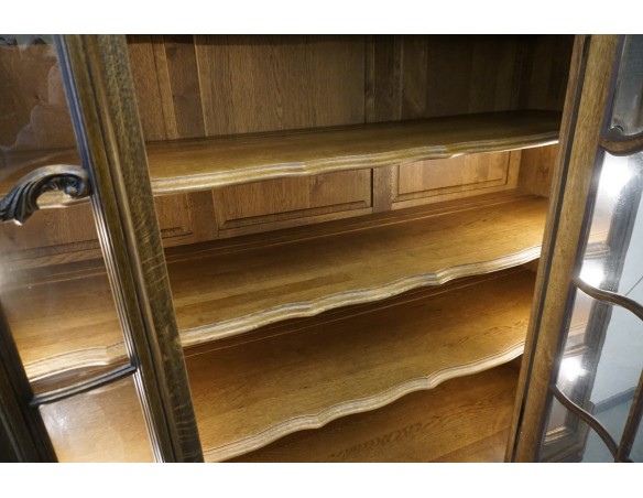 WITRYNA DĘBOWA LITY DĄB CIEMNA PRZEBOGATA SZER. 170 CM