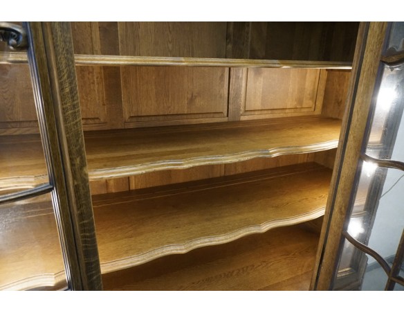 WITRYNA DĘBOWA LITY DĄB CIEMNA PRZEBOGATA SZER. 170 CM