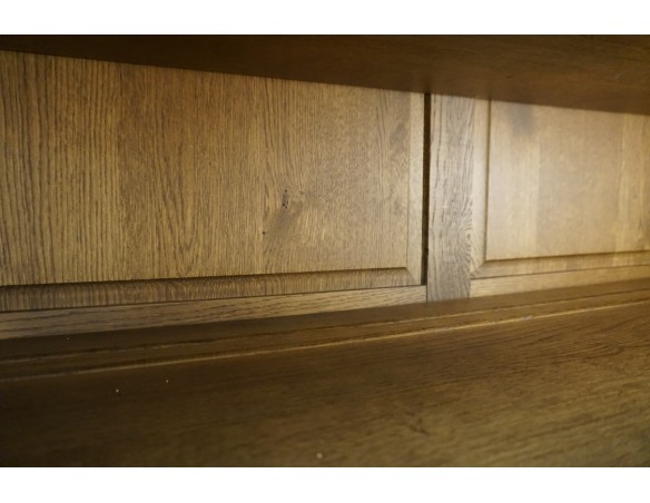 WITRYNA DĘBOWA LITY DĄB CIEMNA PRZEBOGATA SZER. 170 CM