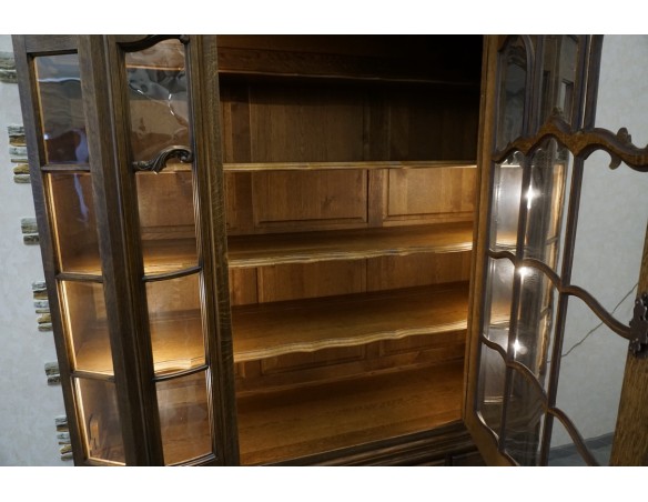 WITRYNA DĘBOWA LITY DĄB CIEMNA PRZEBOGATA SZER. 170 CM