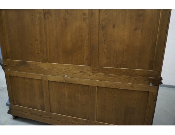 WITRYNA DĘBOWA LITY DĄB CIEMNA PRZEBOGATA SZER. 170 CM