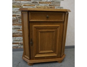 KOMODA DĘBOWA MAŁA WĄSKA  SZER. 69 CM 2