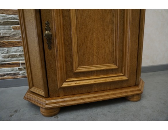 KOMODA DĘBOWA MAŁA WĄSKA  SZER. 69 CM