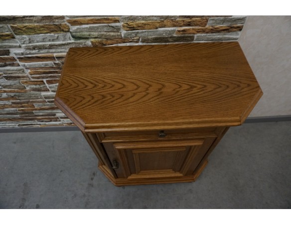 KOMODA DĘBOWA MAŁA WĄSKA  SZER. 69 CM