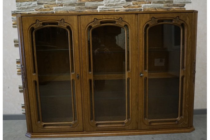 WITRYNA DĘBOWA STOJĄCA / WISZĄCA BAREK GABLOTA...