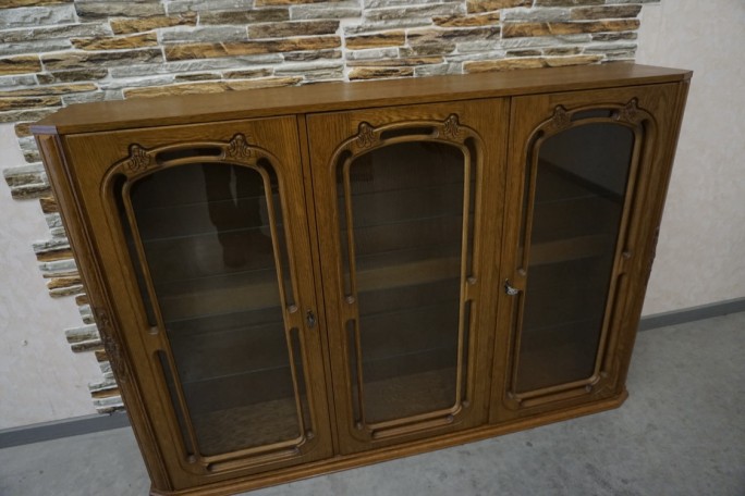 WITRYNA DĘBOWA STOJĄCA / WISZĄCA BAREK GABLOTA...