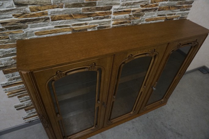 WITRYNA DĘBOWA STOJĄCA / WISZĄCA BAREK GABLOTA...