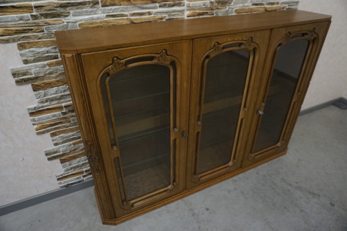 WITRYNA DĘBOWA STOJĄCA / WISZĄCA BAREK GABLOTA...