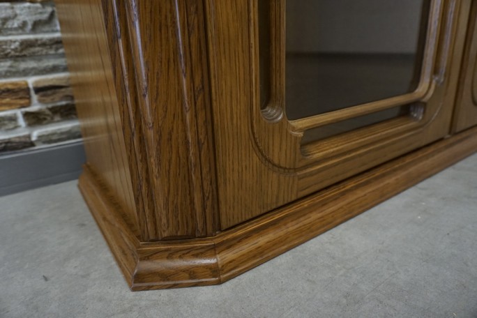 WITRYNA DĘBOWA STOJĄCA / WISZĄCA BAREK GABLOTA...