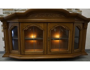 WITRYNA WISZĄCA DĘBOWA SZER. 167 CM 2