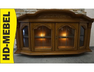 WITRYNA WISZĄCA DĘBOWA SZER. 167 CM