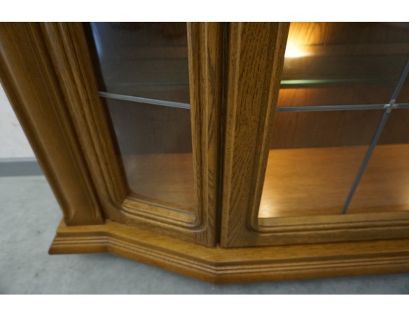 WITRYNA WISZĄCA DĘBOWA SZER. 167 CM