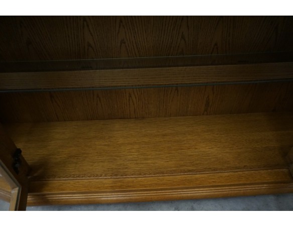 WITRYNA WISZĄCA DĘBOWA SZER. 167 CM