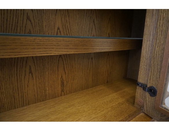 WITRYNA WISZĄCA DĘBOWA SZER. 167 CM