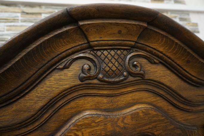 WITRYNA Z KOMODĄ CIEMNY LITY DĄB SZER. 169CM