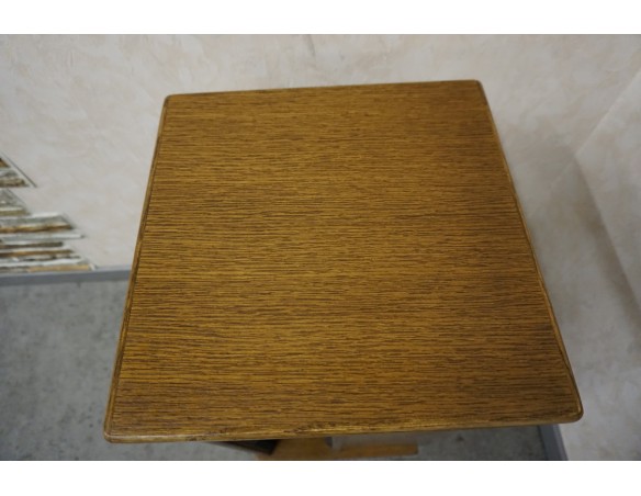 STOJAK DĘBOWY NA PŁYTY CD , DVD SZER. 35x35 CM