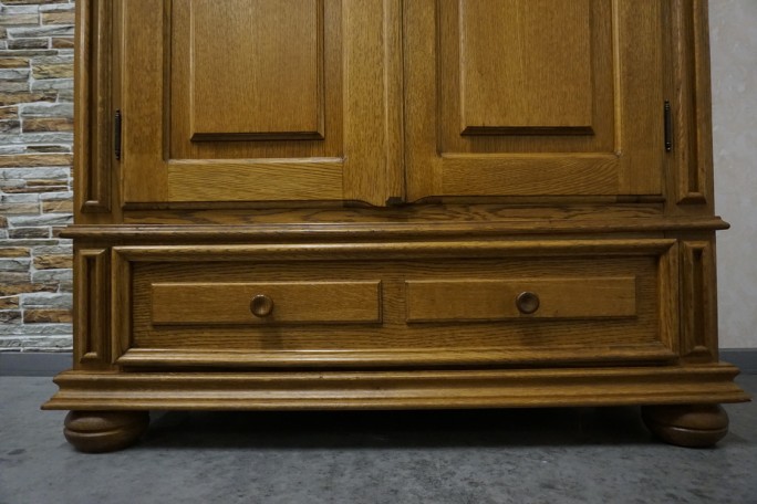 SZAFA DĘBOWA 2 DRZWIOWA SZER. 115 CM