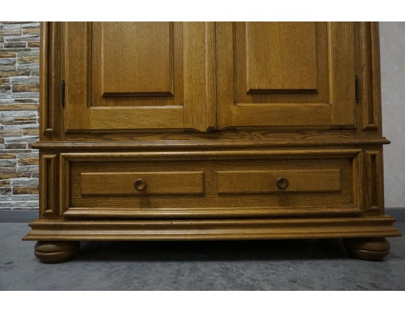 SZAFA DĘBOWA 2 DRZWIOWA SZER. 115 CM