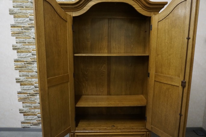 SZAFA DĘBOWA 2 DRZWIOWA SZER. 115 CM