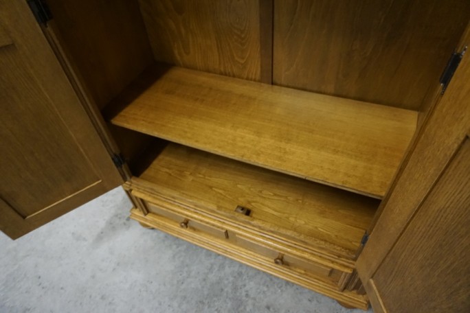 SZAFA DĘBOWA 2 DRZWIOWA SZER. 115 CM