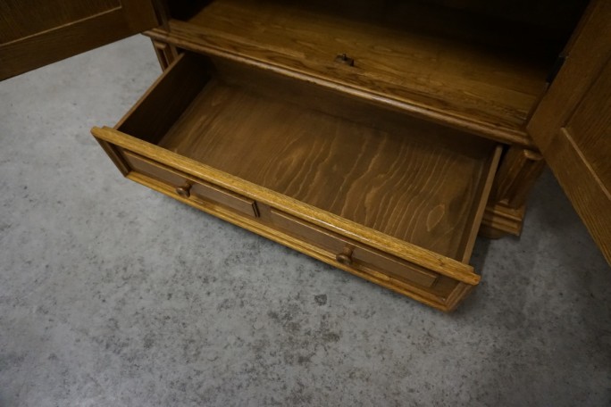 SZAFA DĘBOWA 2 DRZWIOWA SZER. 115 CM